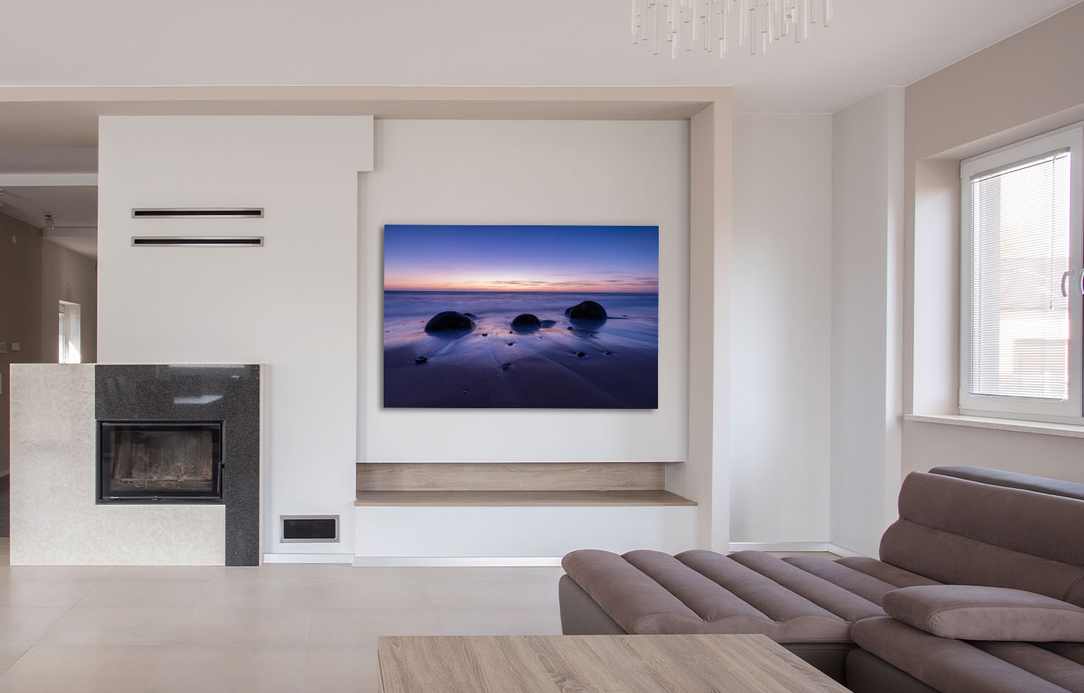 California Fine Art Luxury home decor artwork ocean seascape coast beach rocks sunset Michael Andrejkow