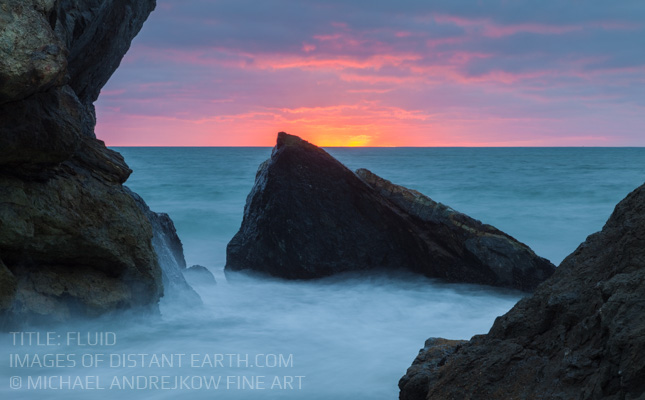 California Luxury Fine Art photography print Artwork home decor Michael-Andrejkow-seascape-ocean-sunset