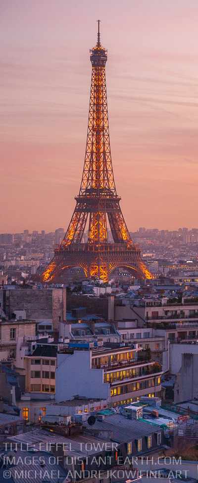 Eiffel Tower Architecture Dusk Dawn Paris France Michael Andrejkow Luxury Fine Art Photography Collection Wall Artworks Prints For Sale Interior Design Home Decor