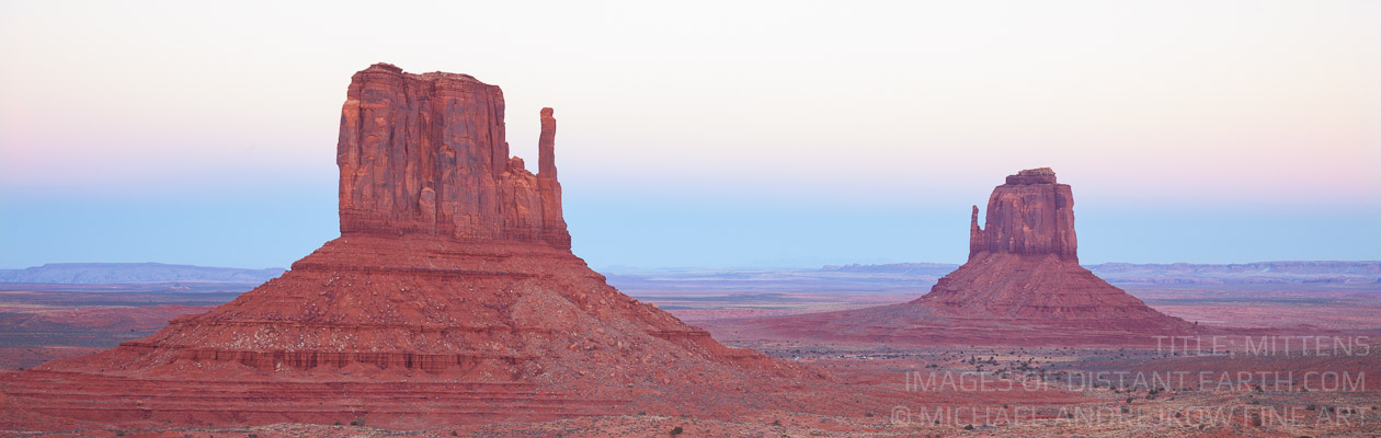 Mittens Buttes Monument Valley Desert Arizona Dusk Earth Shadow Michael Andrejkow Luxury Fine Art Photography Collection Wall Artworks Prints For Sale Home Decor Interior Design